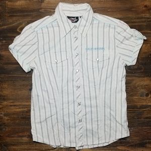 Harley-Davidson womens button shirt size MEDIUM